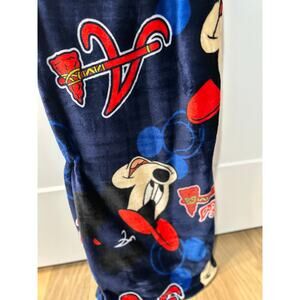 Mickey Mouse Atlanta Braves Blanket- brand new!